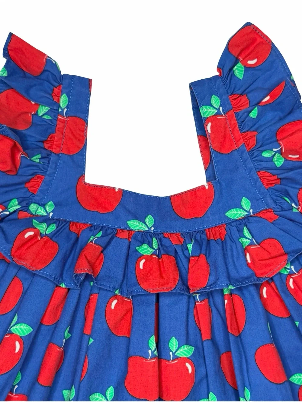 Eleanor Rose Apple Dress With Bloomer Shorts